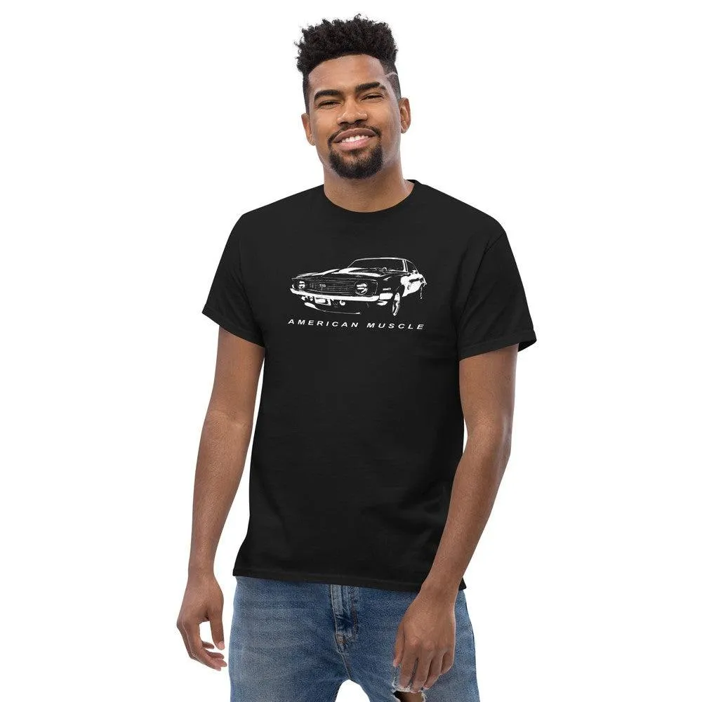 1969 Camaro American Muscle Car T-Shirt