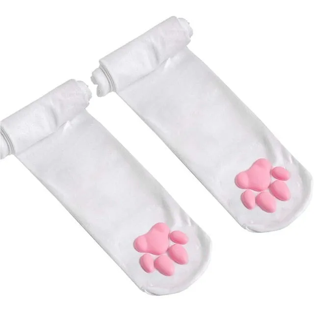 3D Paw Stockings K18468