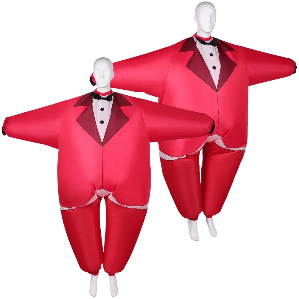 Inflatable suits Hazbin Hotel Charlie Morningstar Adult Men Women Blowup Fancy Party Dress Halloween Carnival Party Suit Inflatable