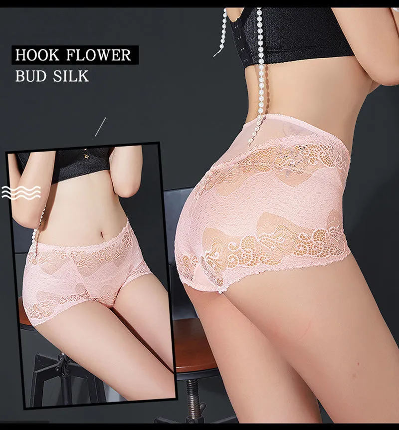 High Quality Lace Seamless Elegance Sexy Lingerie Women Underwear Panties