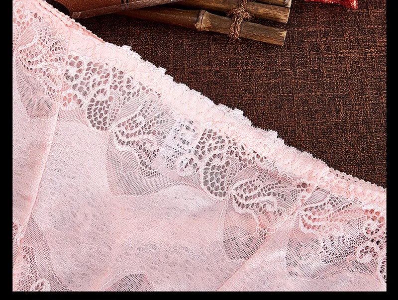 High Quality Lace Seamless Elegance Sexy Lingerie Women Underwear Panties