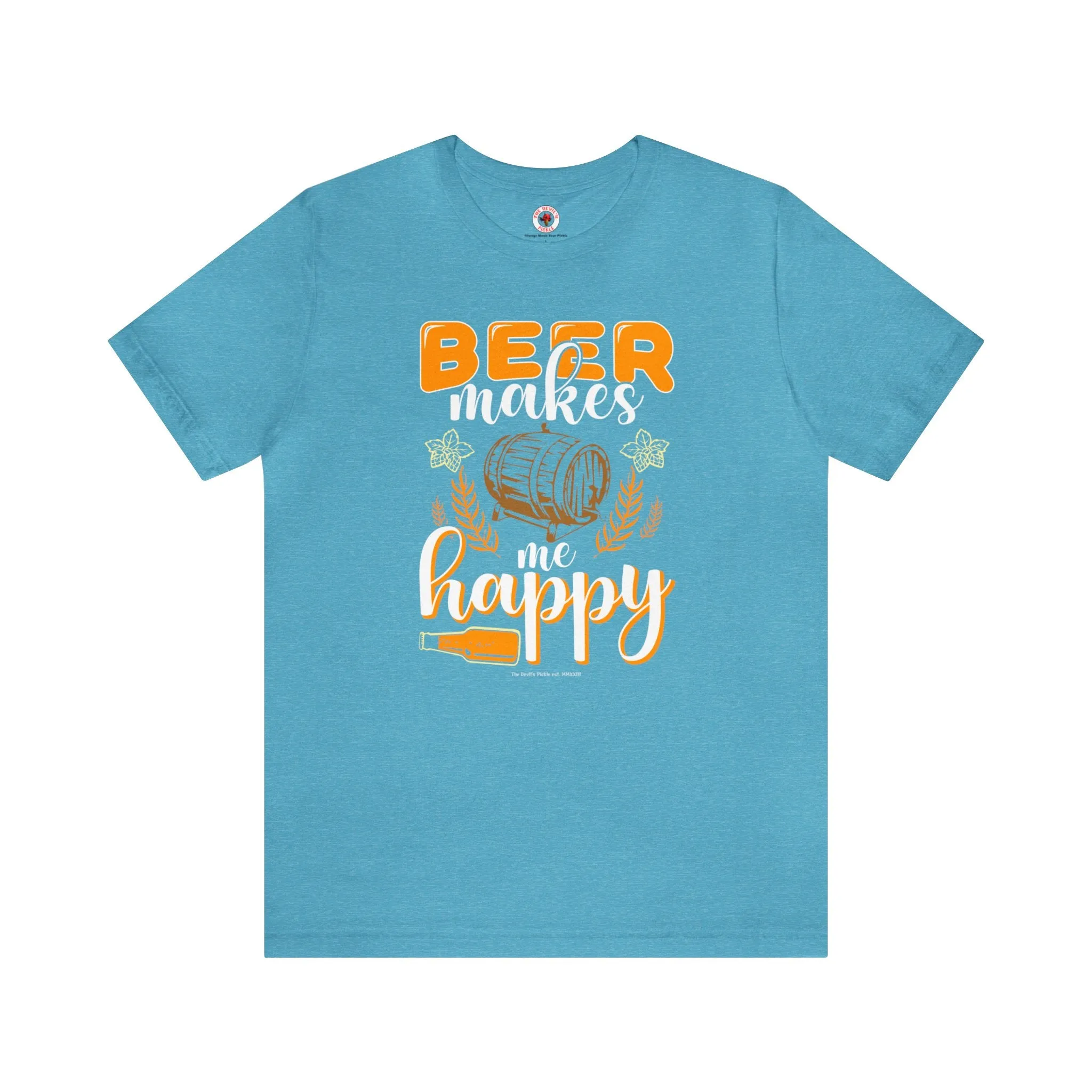 Beer Makes Me Happy T-Shirt