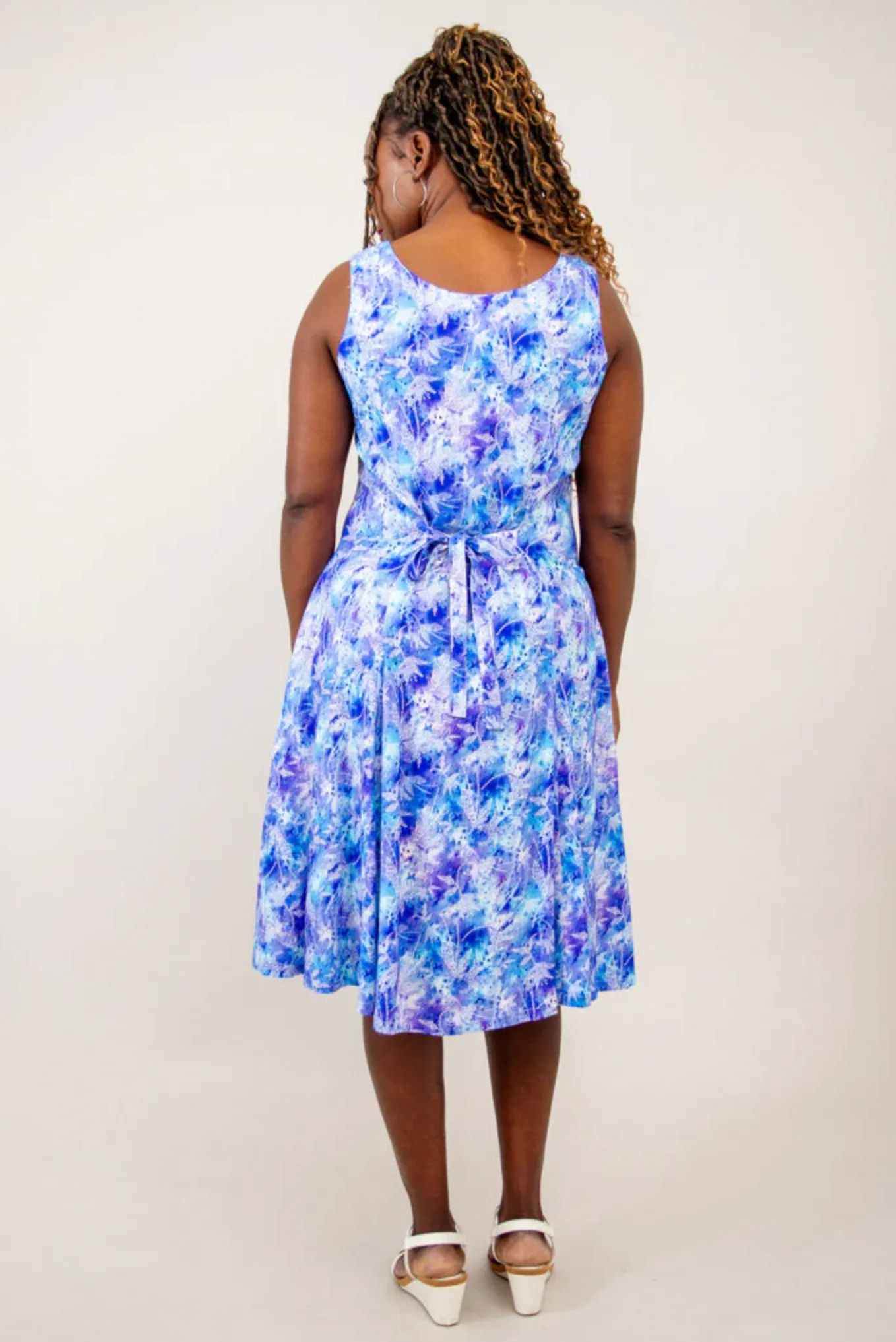 Blue Sky Sweet Sara dress, bamboo linen