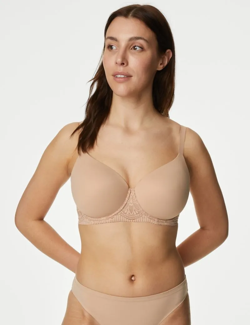 Body Soft Wired Full Cup T-Shirt Bra F-H