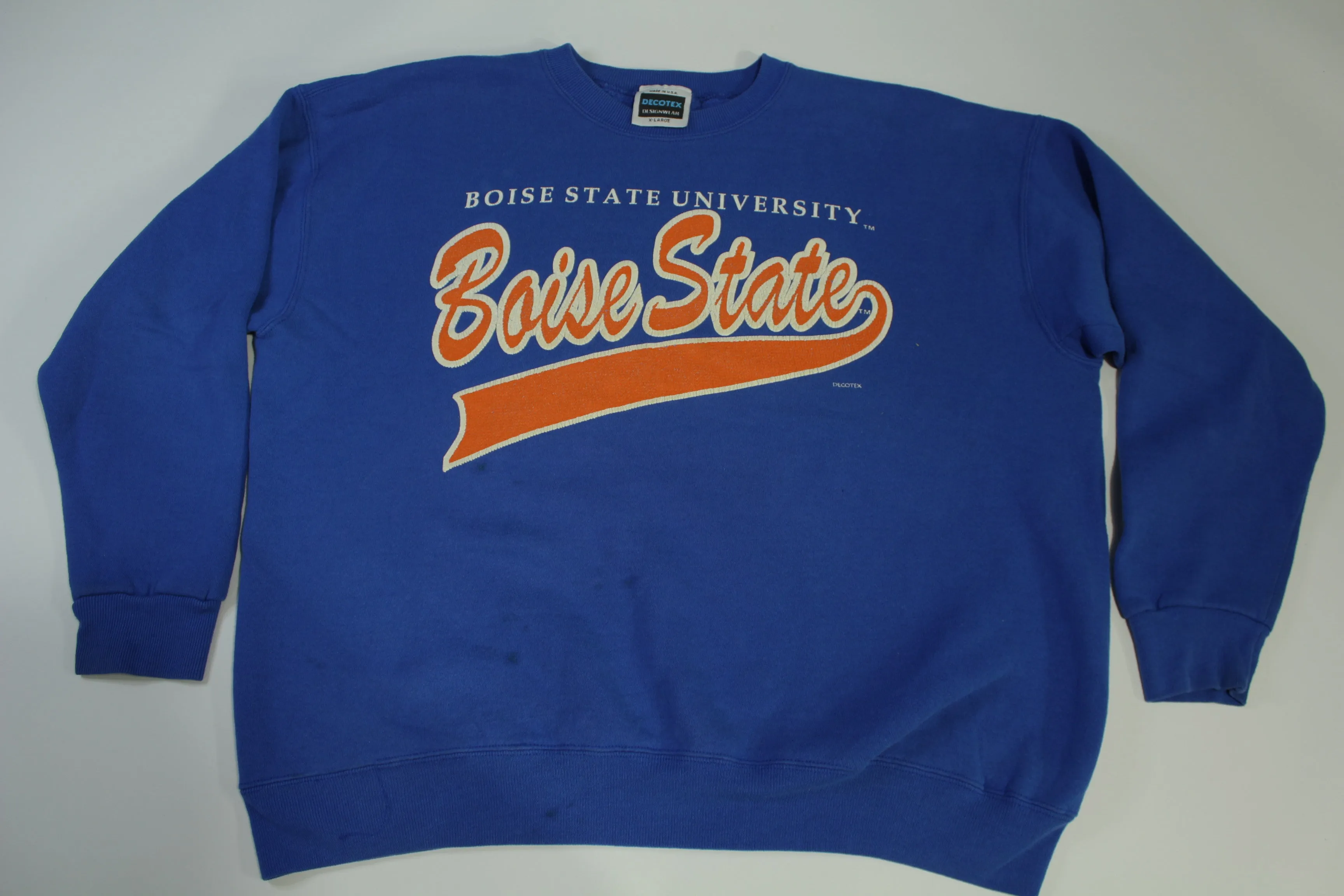 Boise State University Vintage  90's Crewneck Broncos Sweatshirt