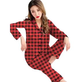 Branded shirt pajma night suits | Ladies 2 Pcs Night Shirt & Pajama Set