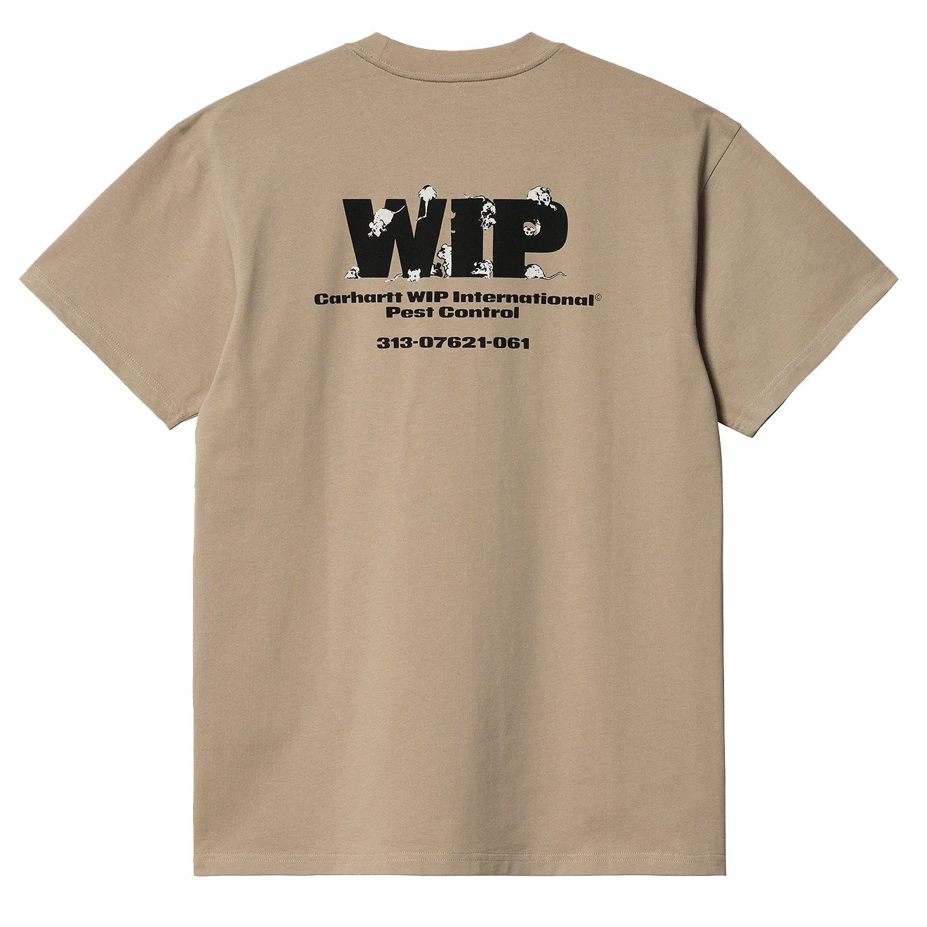 Carhartt WIP S/S Pest Control T-Shirt Wall