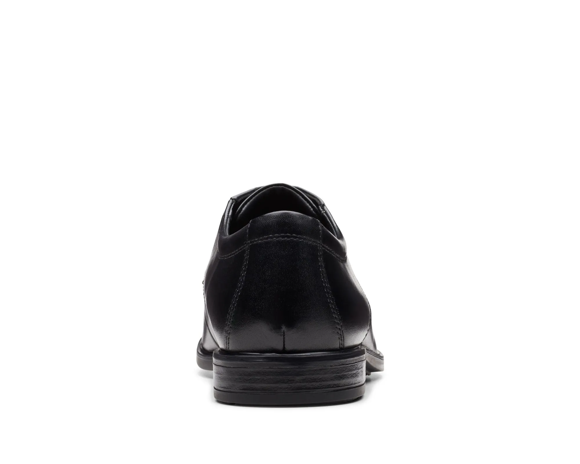 Clarks Howard Walk Black Leather - Standard Width