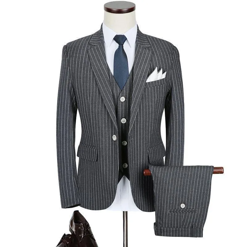 Bale Three Piece Striped Suit