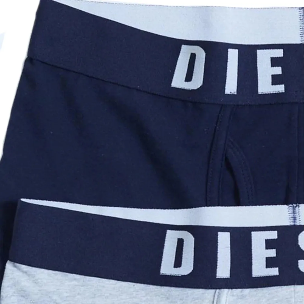 Diesel Boxed Boxers - Midnight Sky/Pebble