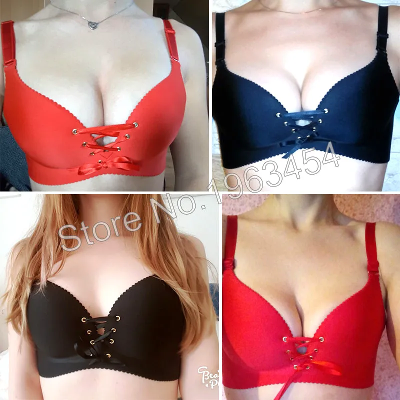 Fashion Women 's Bra Set vs sexy lingerie bra Seamless Underwear