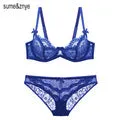 Female intimate underwear Solid push up Bra big