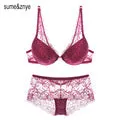 Female intimate underwear Solid push up Bra big