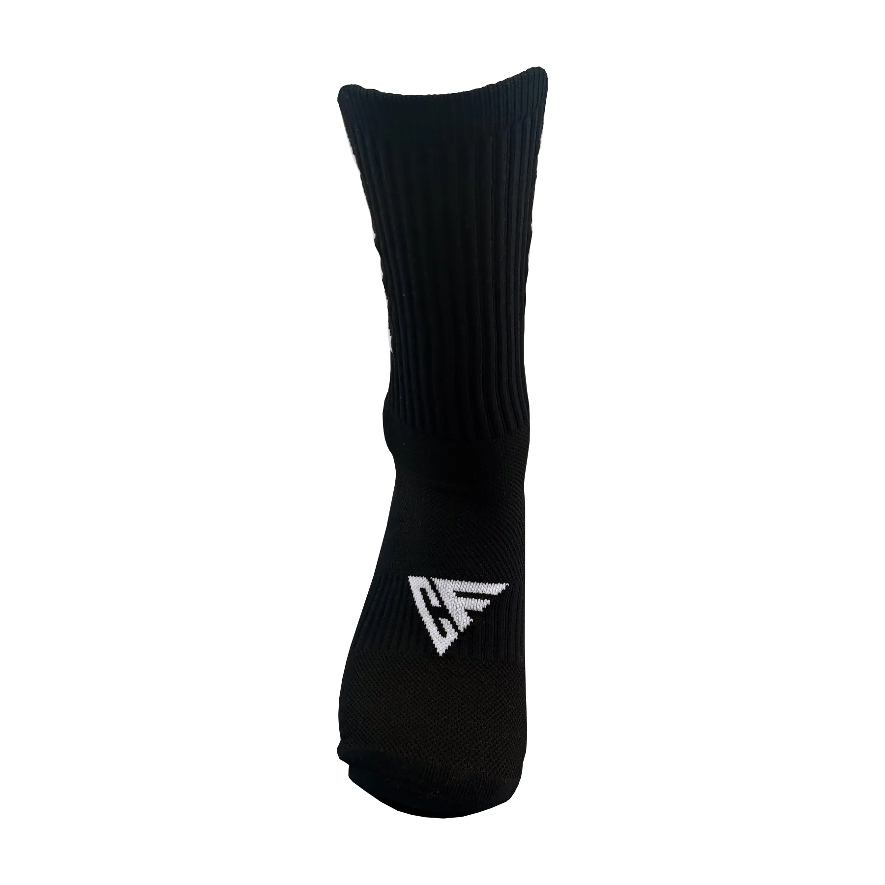 Grip Sock - Black (v2) - Football   Soccer