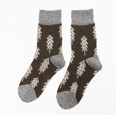 Holiday Special | Wool Socks | Pine Tree (Green)