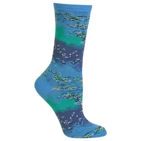 Hot Sox Women - Monet's Water Lilies Socks