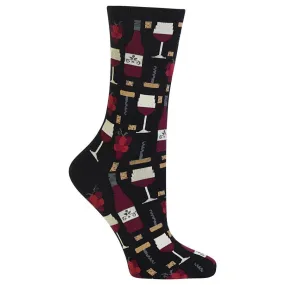 Hot Sox Women -   Wine Socks