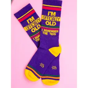 I'm Officially Old... I Remember the 90s Unisex Socks