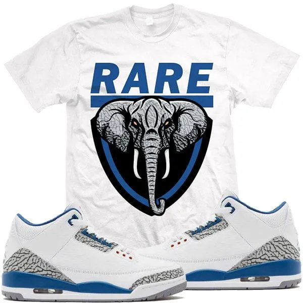 Jordan Retro 3 Wizard 3s Sneaker Tees Shirt to Match : Rare Elephant