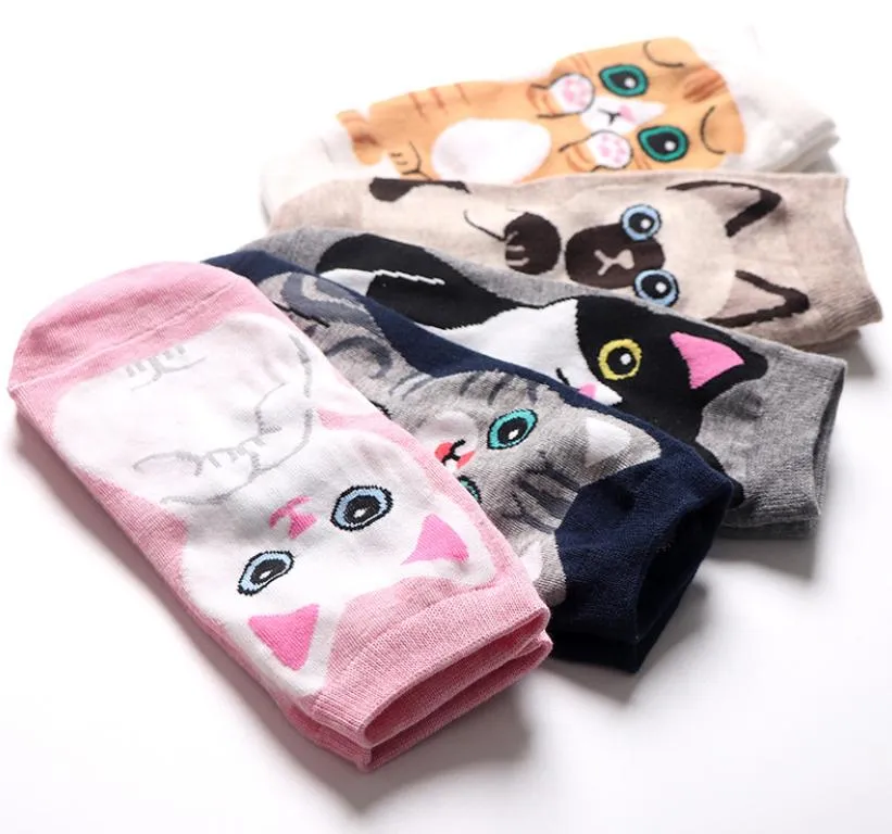 Kawaii Cute Ankle Socks - Turkish Angora