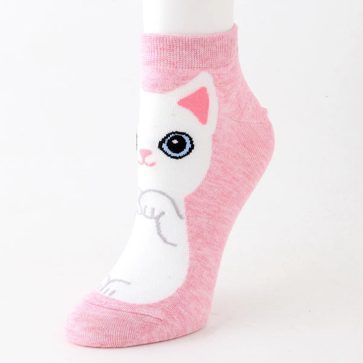 Kawaii Cute Ankle Socks - Turkish Angora