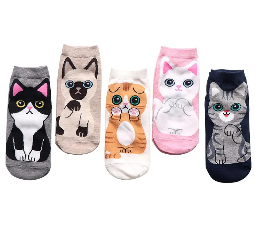 Kawaii Cute Ankle Socks - Turkish Angora