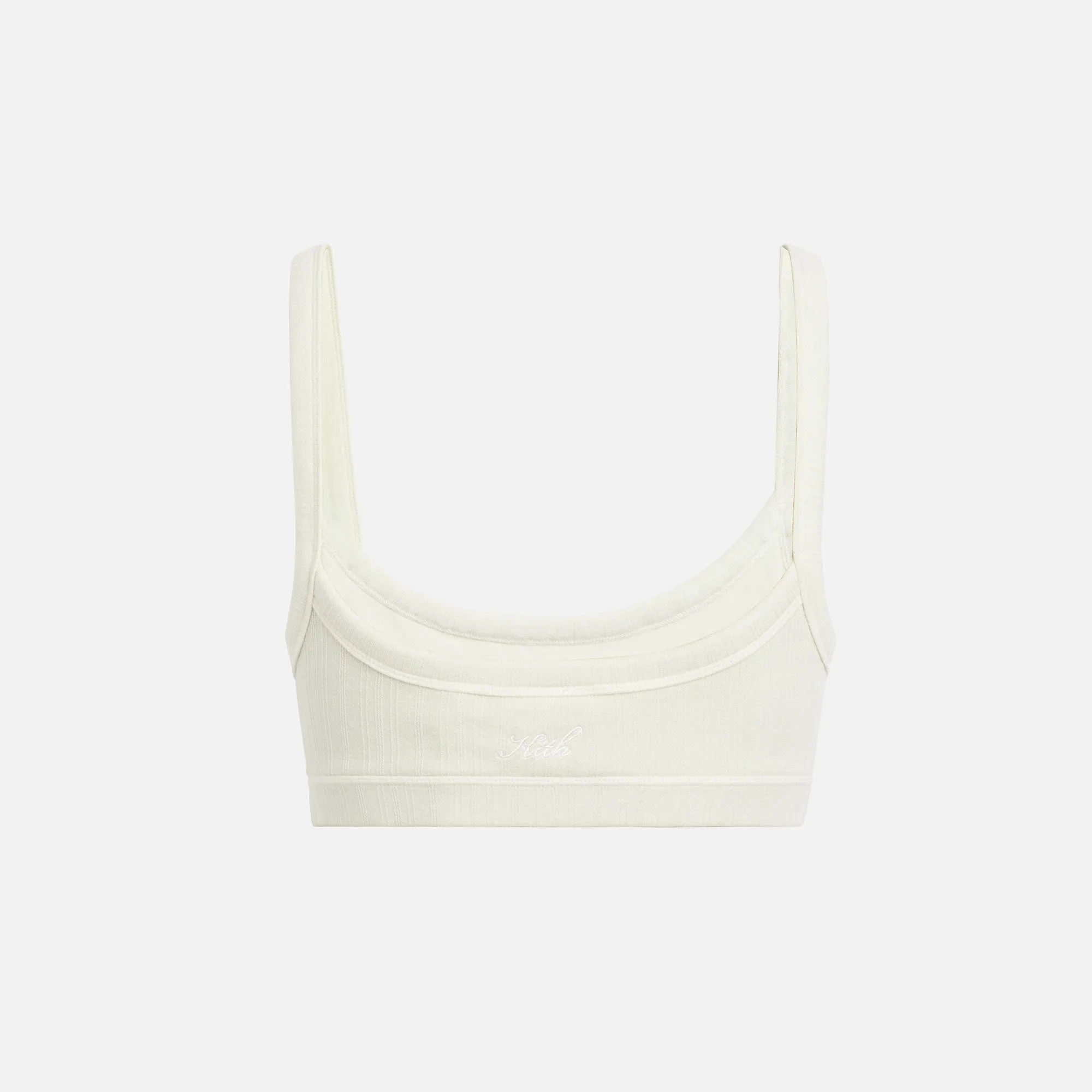 Kith Women Terra Pointelle Bra - Chalk