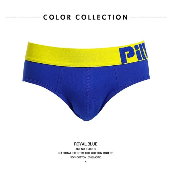 Men Briefs Underwear Pure Cotton Pure Color Sexy panties short