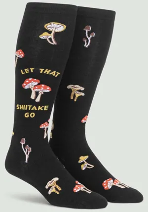 Let That Shiitake Go Stretch | KNEE HIGH SOCKS