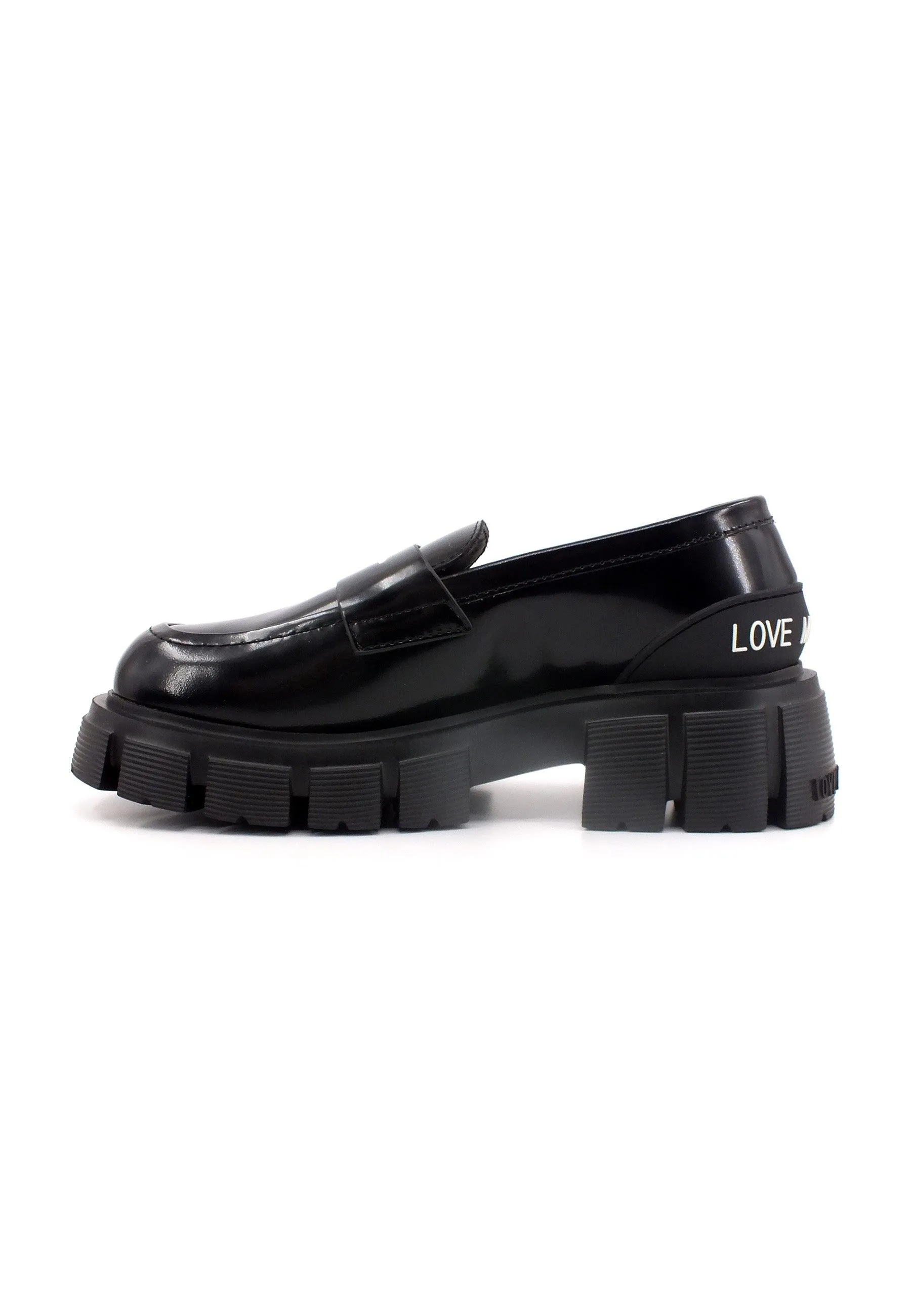 LOVE MOSCHINO Mocassino Donna Nero JA10045G1HIB0000