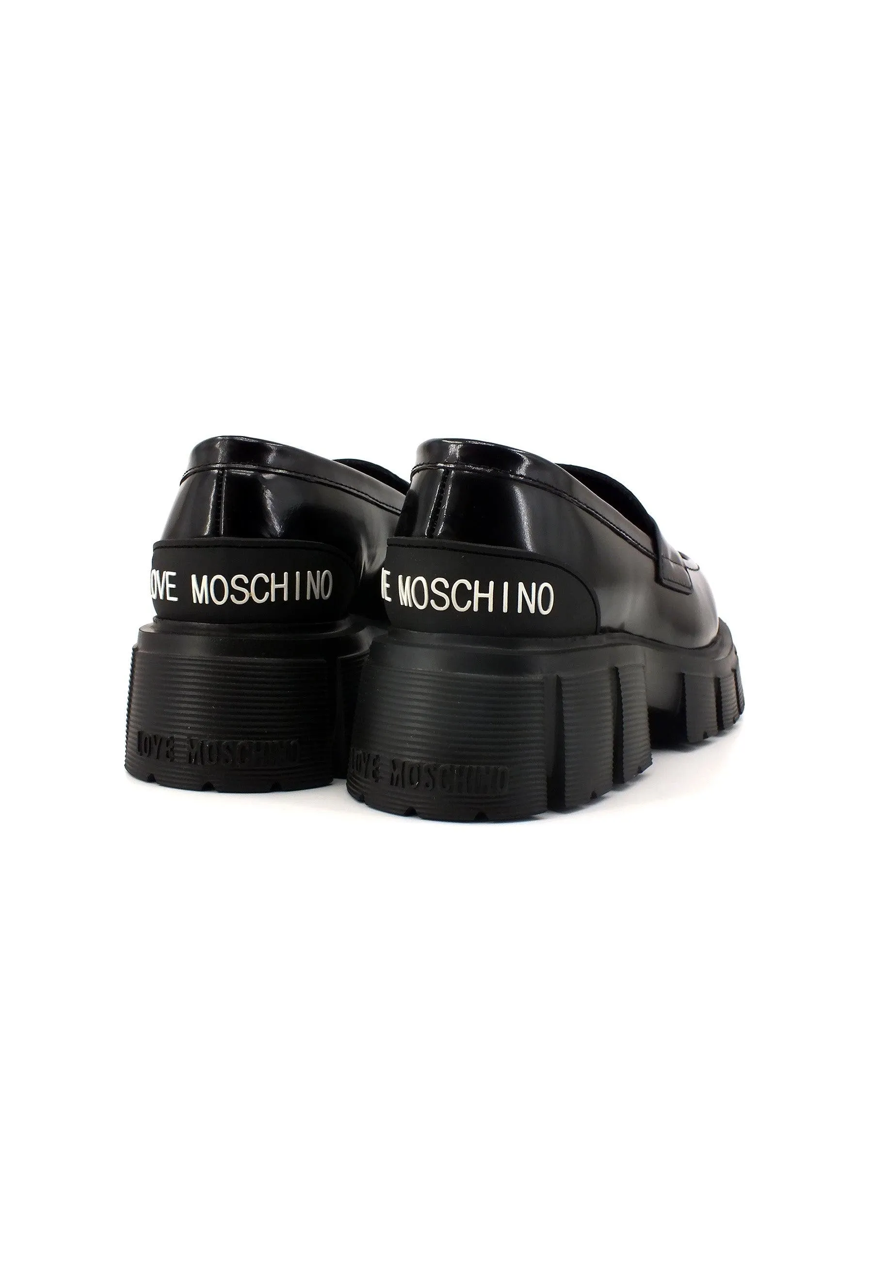 LOVE MOSCHINO Mocassino Donna Nero JA10045G1HIB0000