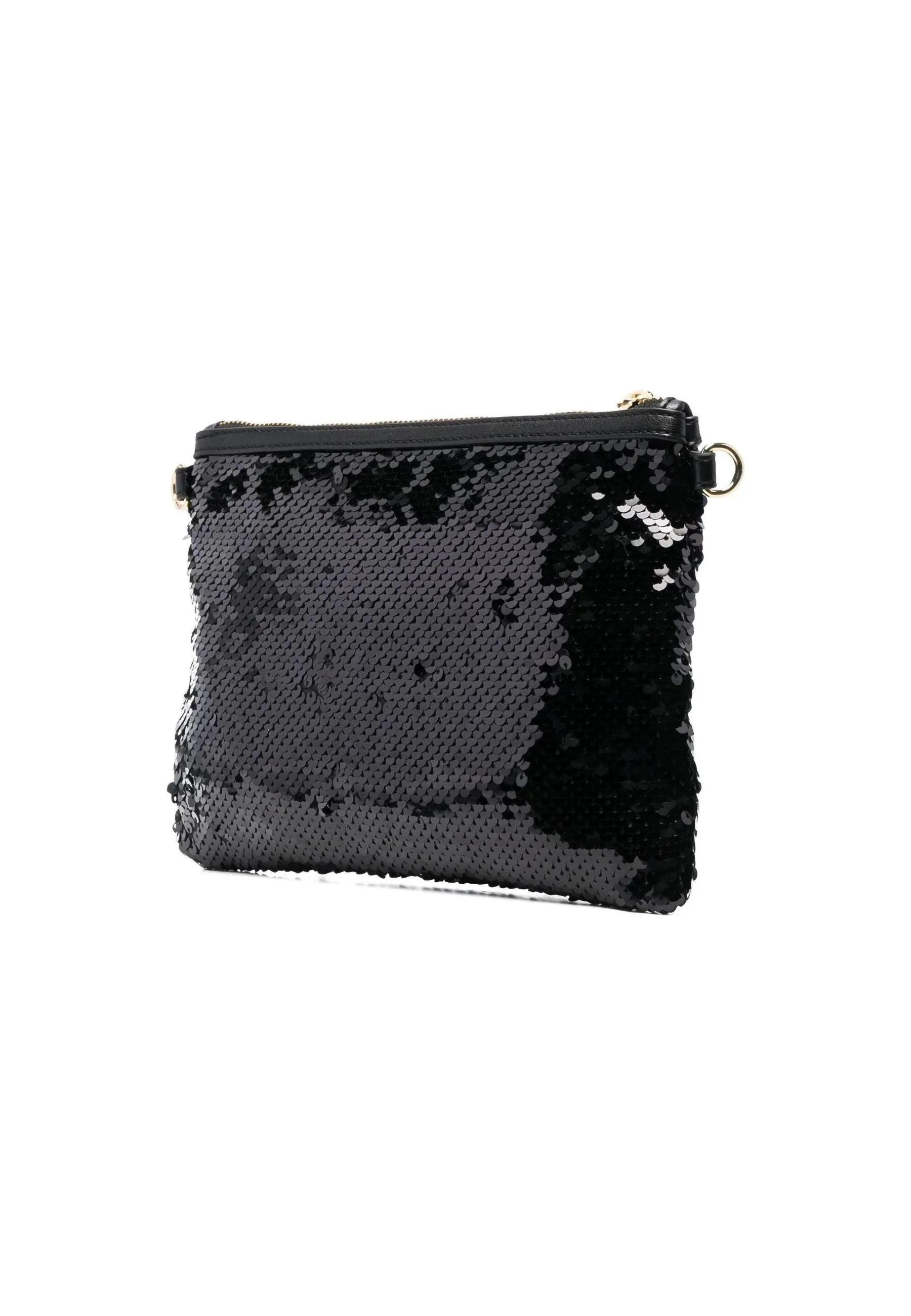 LOVE MOSCHINO Pochette Paillettes Nero JC4071PP1GLP100A