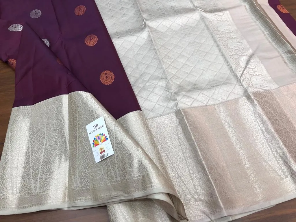 Manikarnika , Pure Kanjivaram Handloom Pattu Silk Saree for Women-PDS001KSA