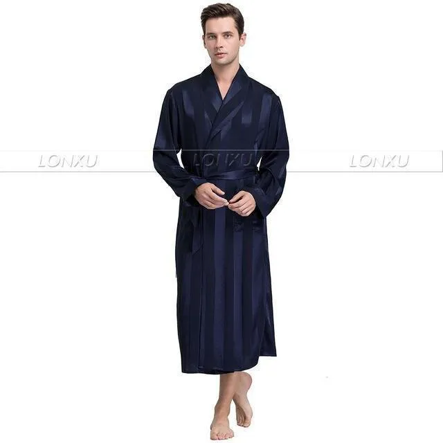 Night Games Men Striped Nightgown