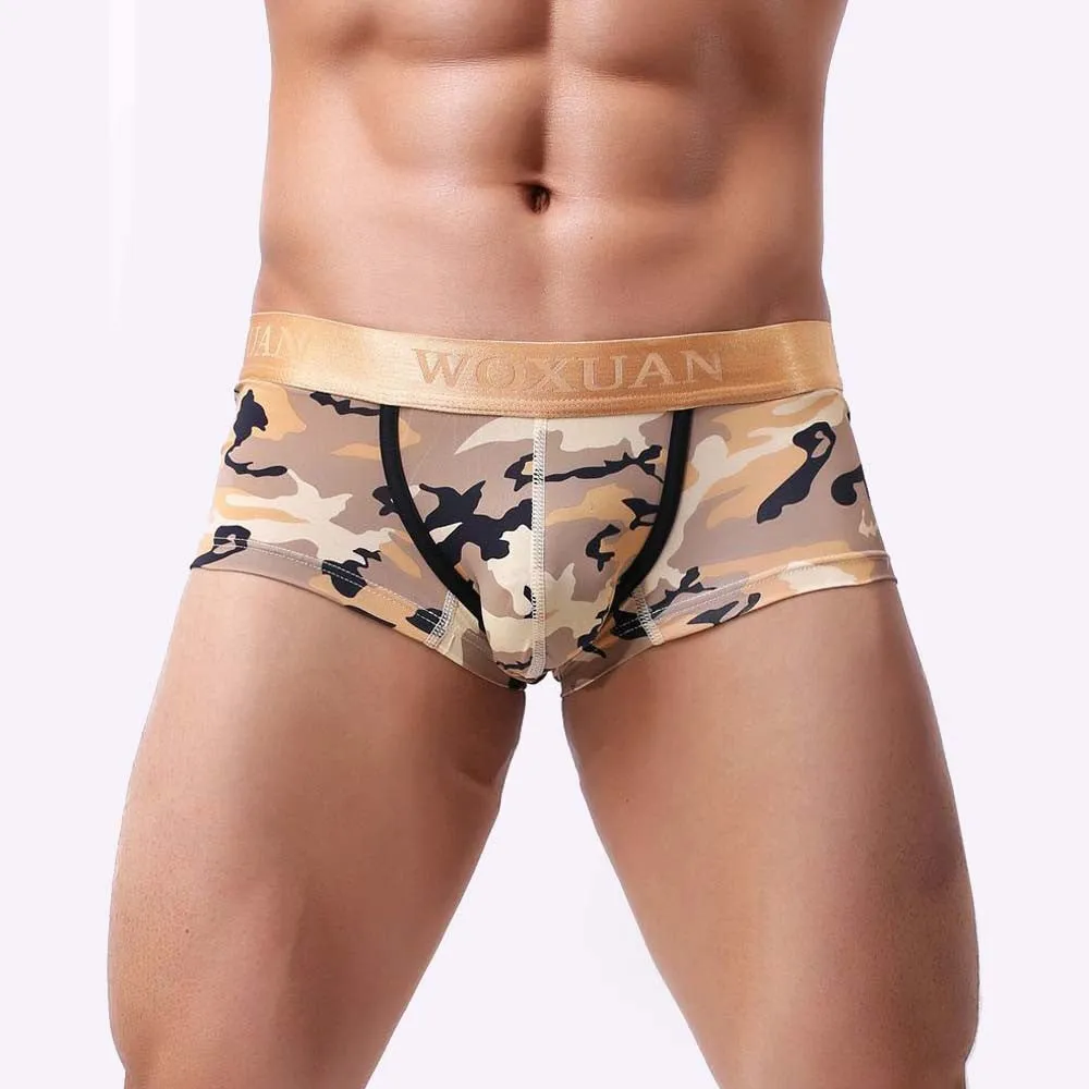 Men Sexy Underwear Briefs hombre Shorts Bulge Pouch