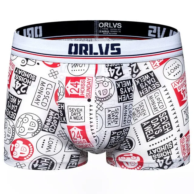 Men boxer sexy gay underwear shorts