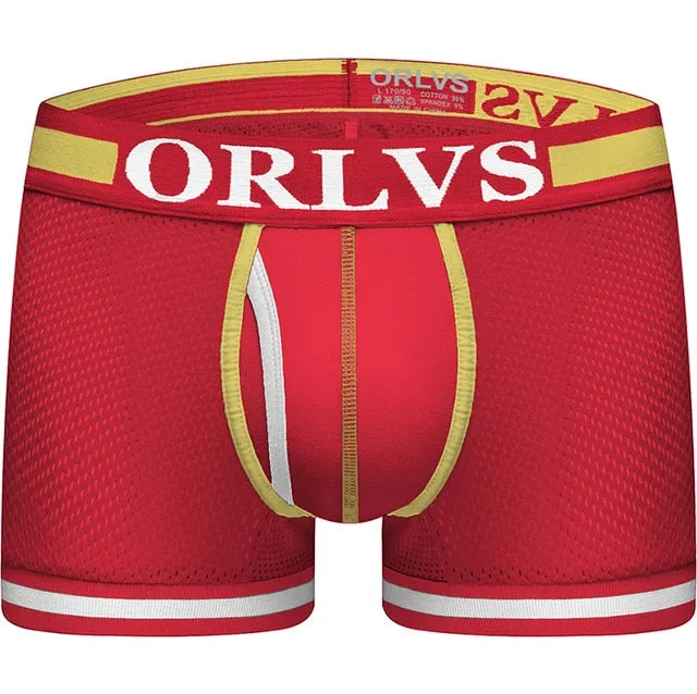 Men boxer sexy gay underwear shorts