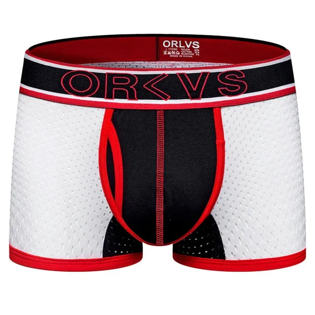 Men boxer sexy gay underwear shorts