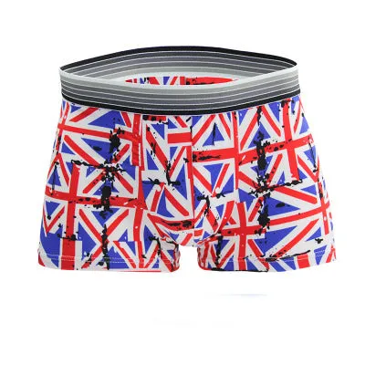 Underwear Men Lovely Cartoon Print Boxer shorts Breathable Panties