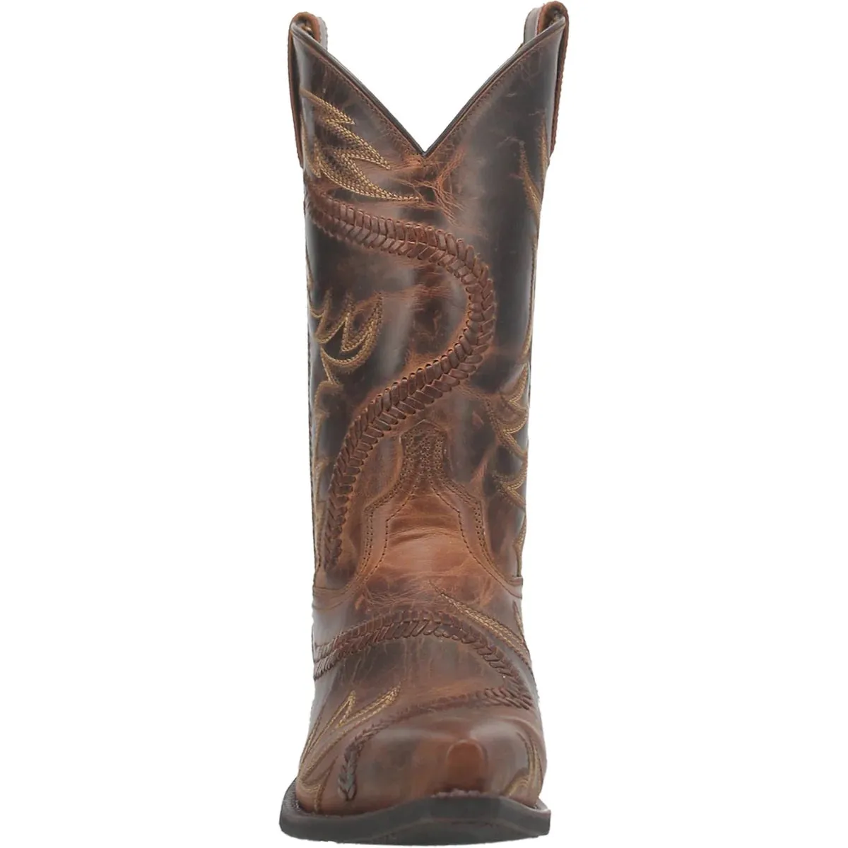 'Laredo' Men's Jag Western Snip Toe - Brown