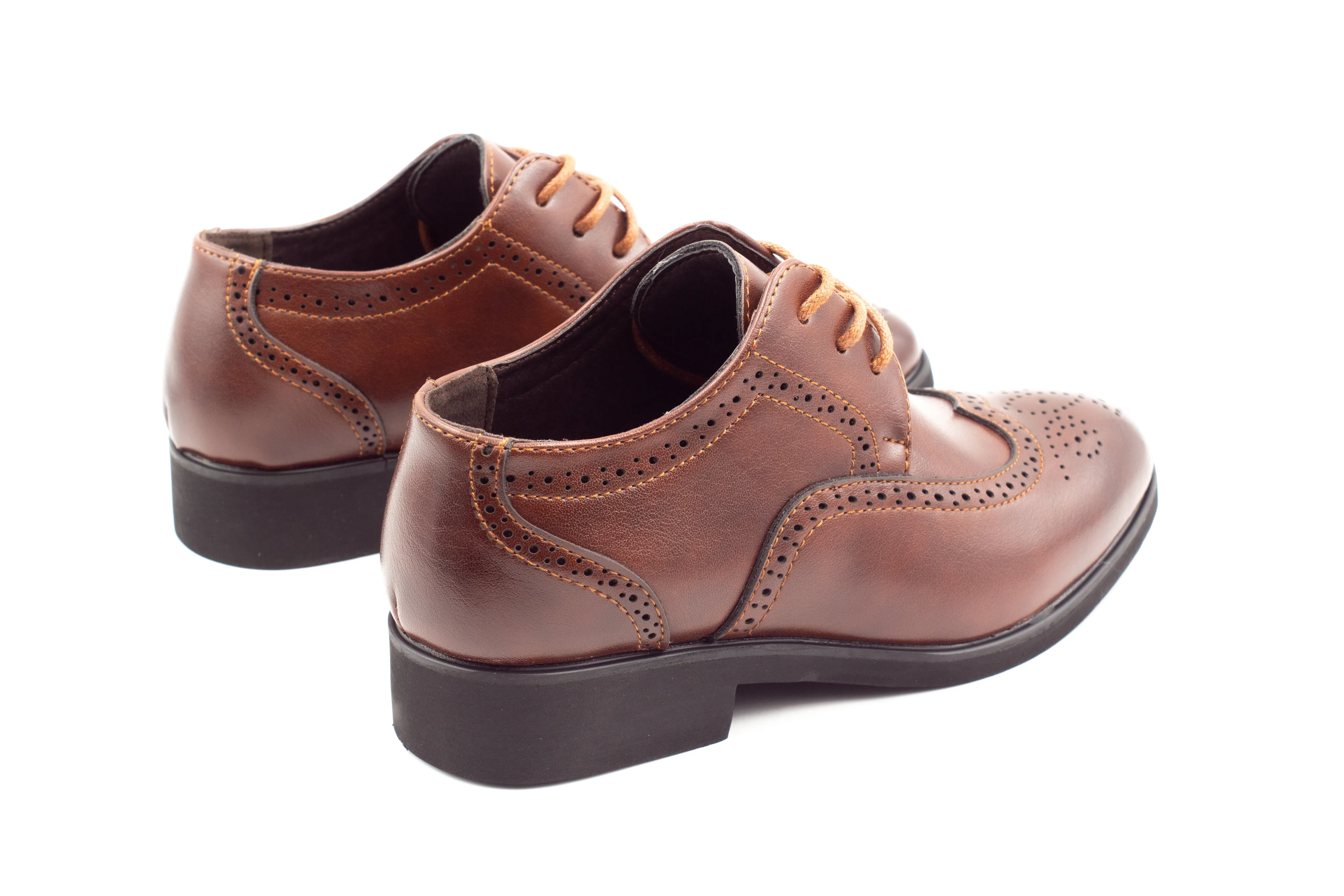 Dublin Brogue Shoes - Brown