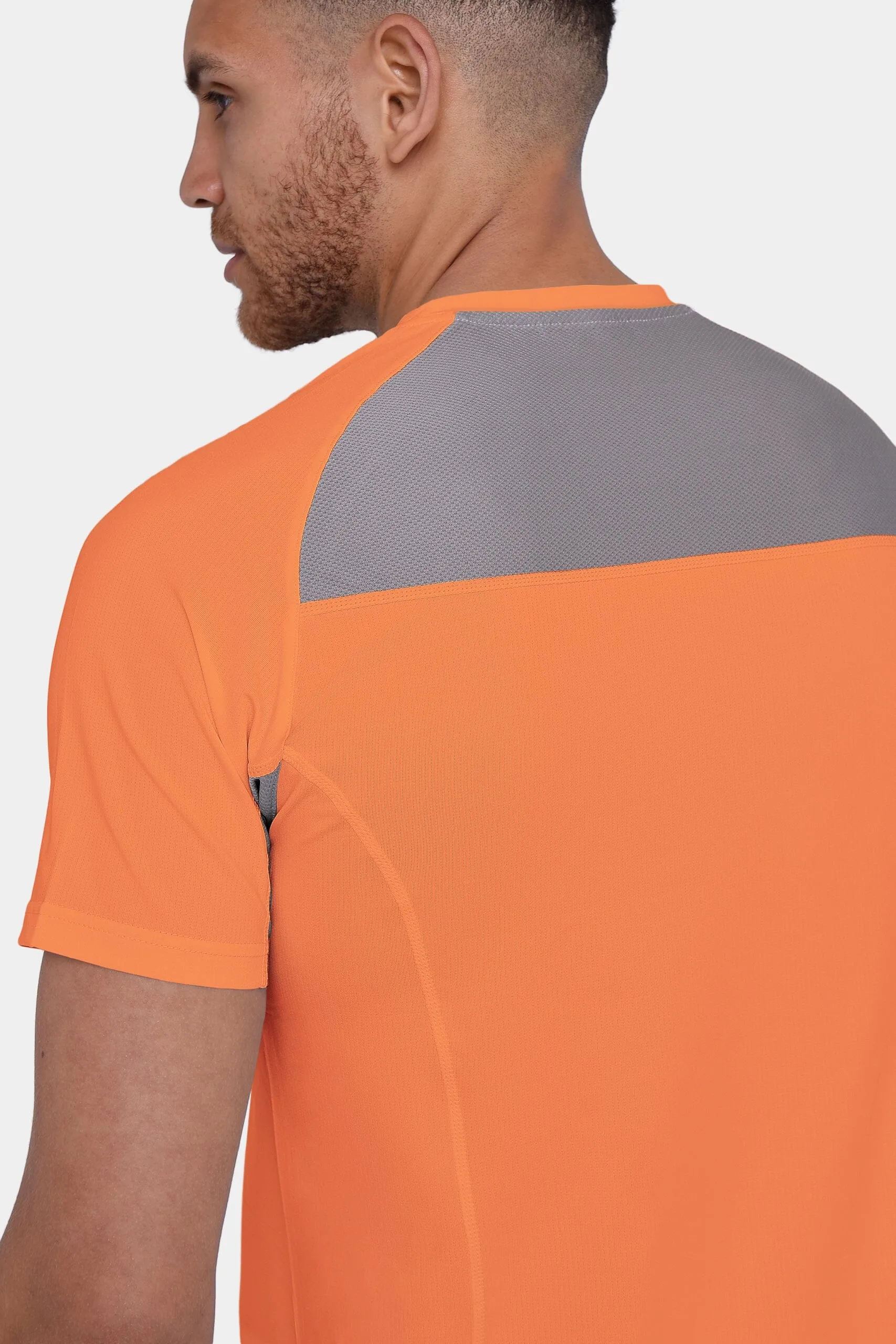 QuickDry Gym Short Sleeve T-Shirt For Men