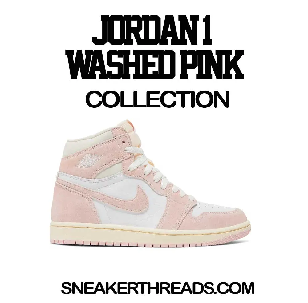 Retro 1 Washed Pink Love Shirt