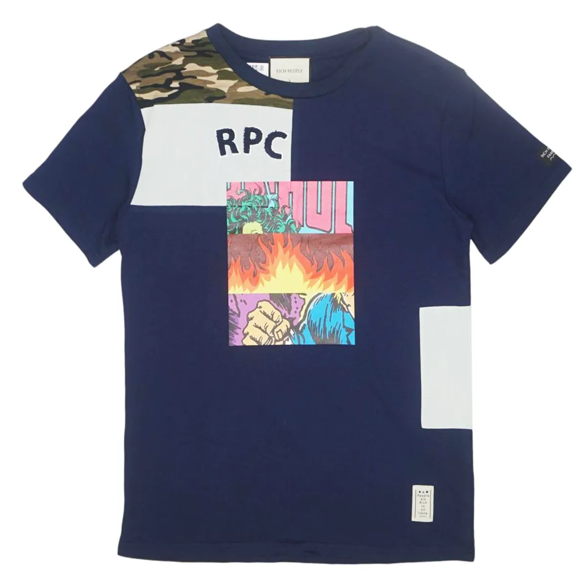 RPC Comic Tee (Navy) /D2