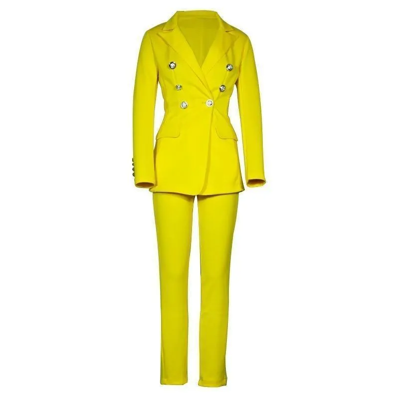 Sexy Cut Ladies Pantsuit