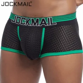 Sexy Men Underwear Boxer Breathable Mesh boxershorts Panties