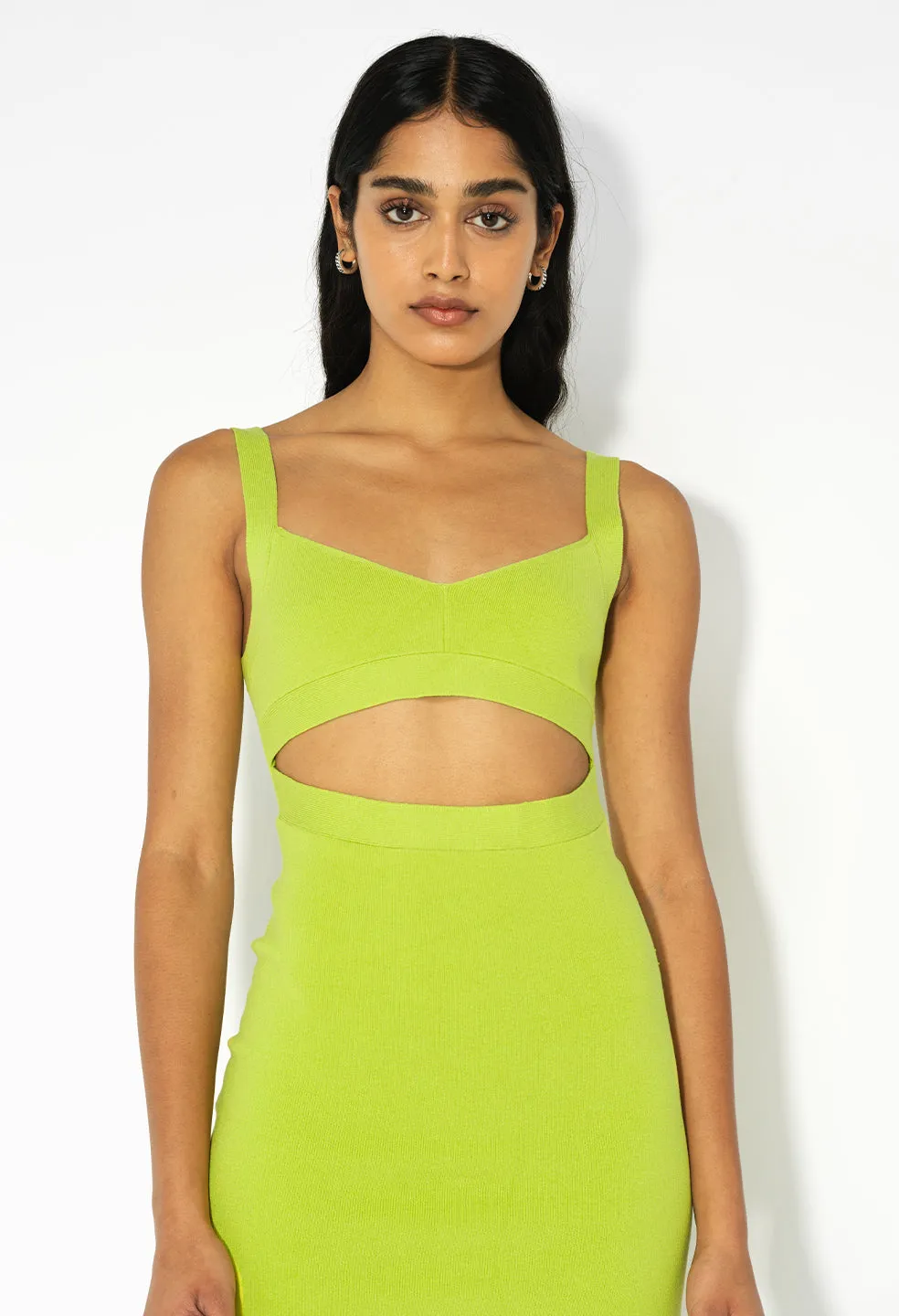 Silk Cotton Body-Con Dress / Volt