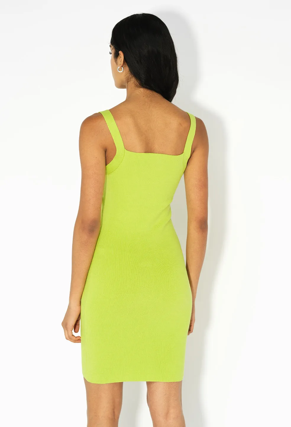 Silk Cotton Body-Con Dress / Volt