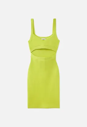 Silk Cotton Body-Con Dress / Volt