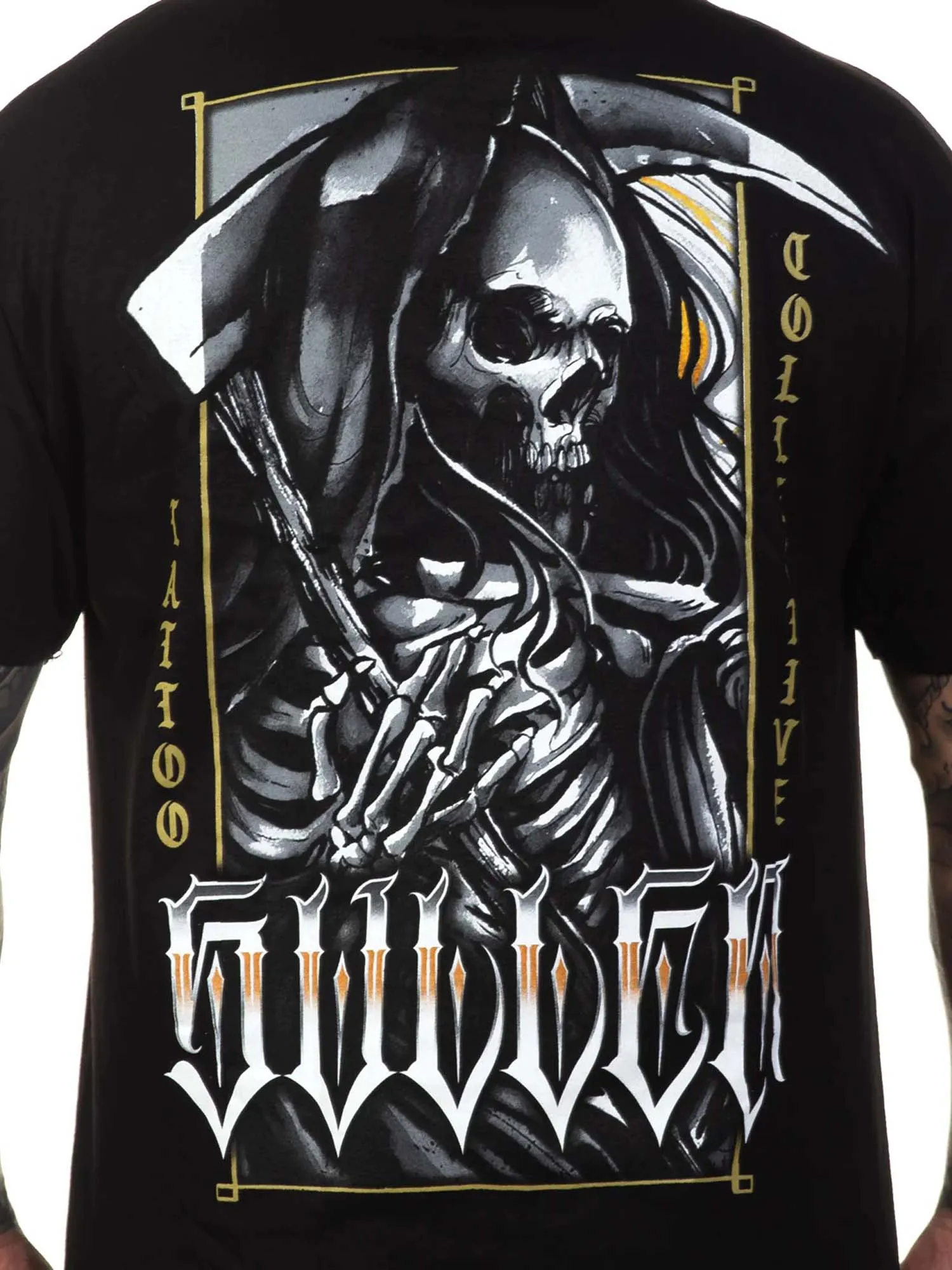 Sullen Men's De Paiva Reaper Short Sleeve Standard T-shirt